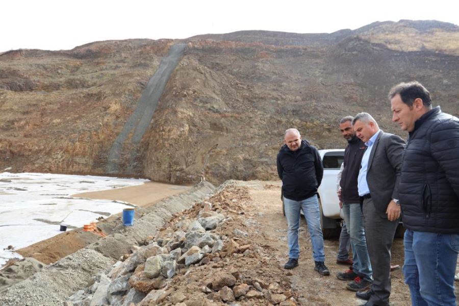 Bölge Müdürü Yavuz, Narman Şehitler Barajı’nda incelemelerde bulundu