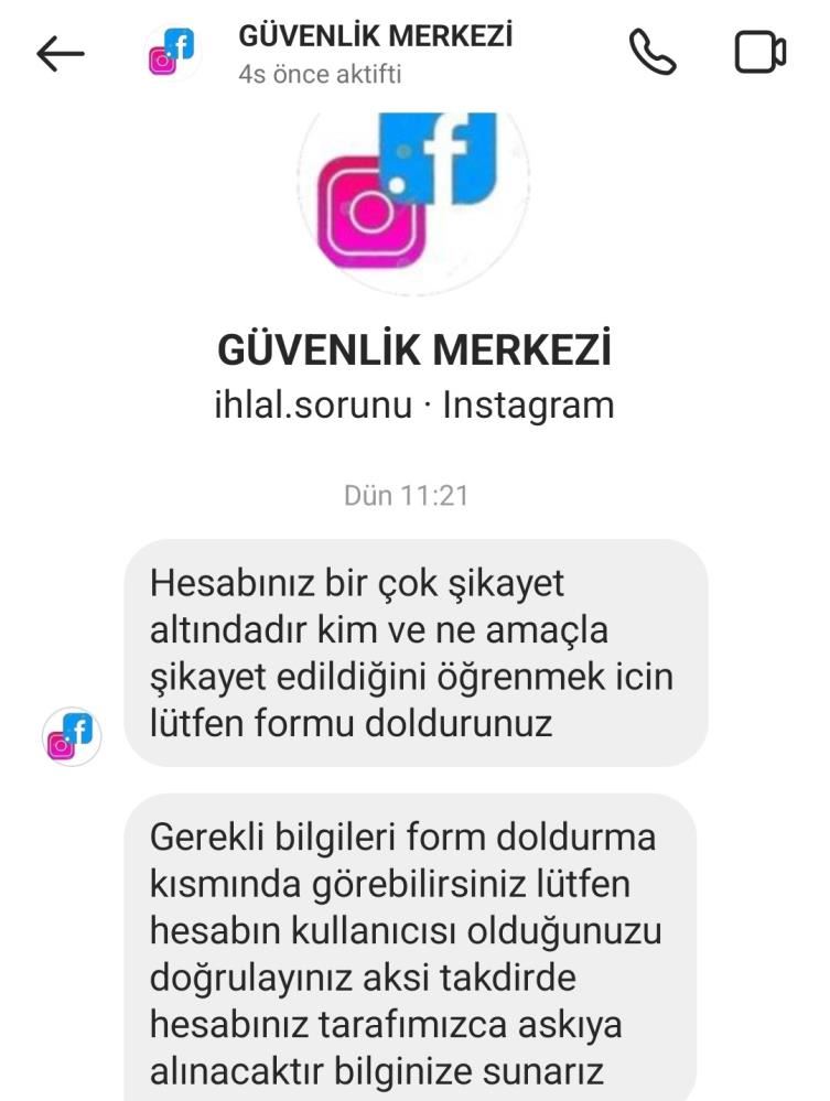  Güvenlik ihlali yaptınız dolandırıcılarına dikkat
