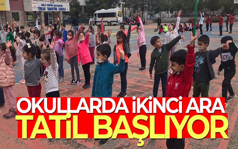Yaklaşık 18 milyon öğrenci için ara tatil bugün başlıyor