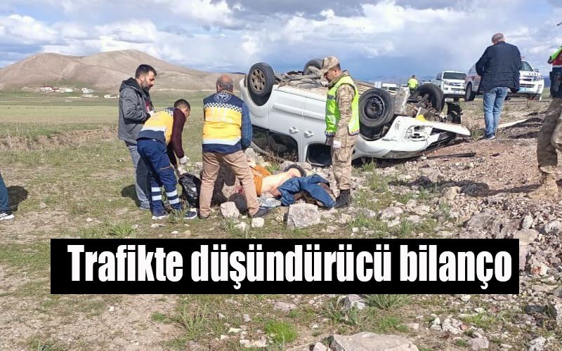 Trafikte düşündürücü bilanço