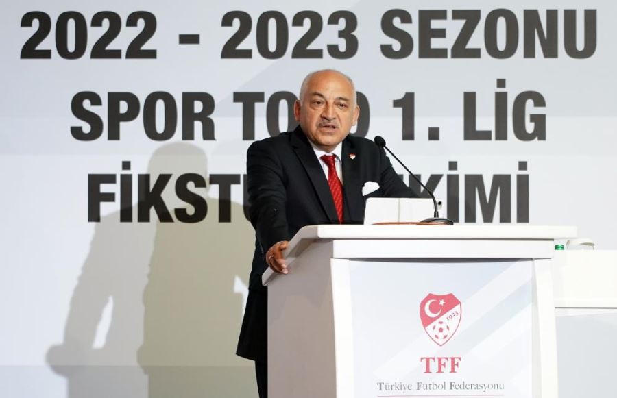Spor Toto 1. Lig 2022-2023 sezonu fikstürü çekildi