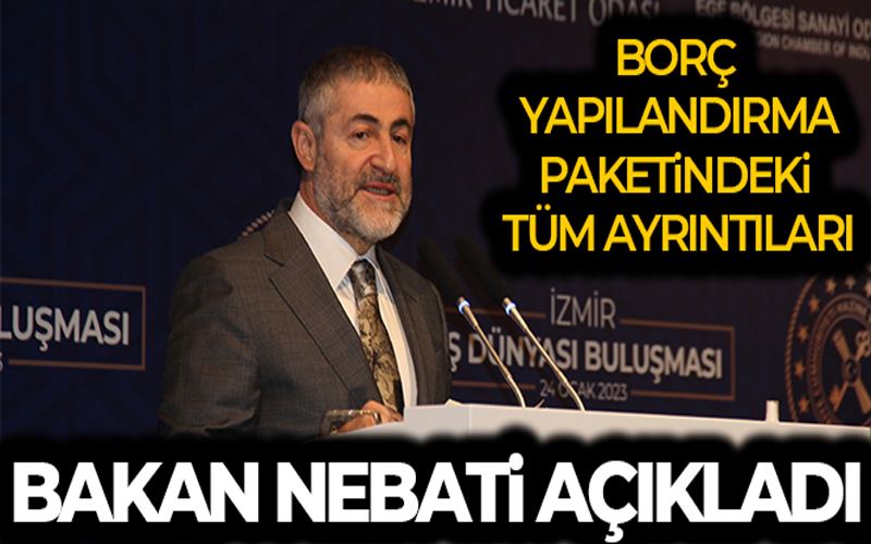 Bakan Nebati, Yapılandırma Kanunu