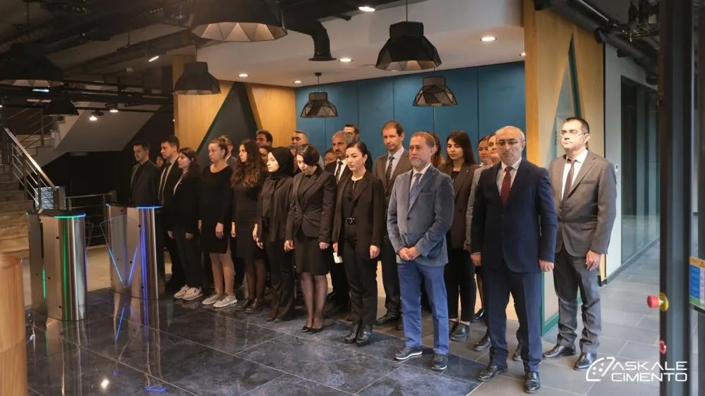 Aşkale Çimento’da 10 Kasım anması