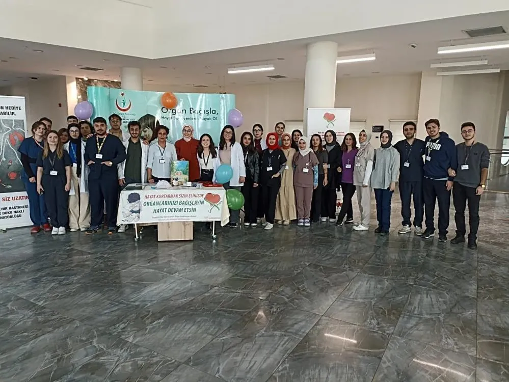 Erzurum Şehir Hastanesi’nde organ bağışı farkındalığı