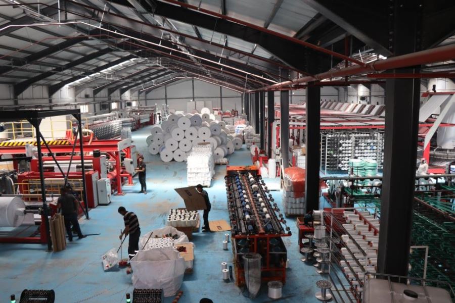 Oltu Çuval Fabrikası personel sayısını 400