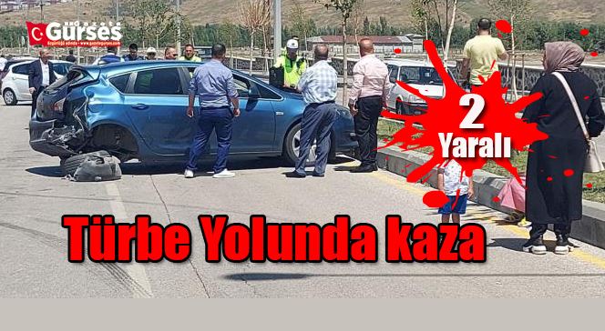 Erzurum’da trafik kazası: 2 yaralı