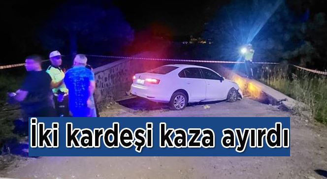 İki kardeşi kaza ayırdı