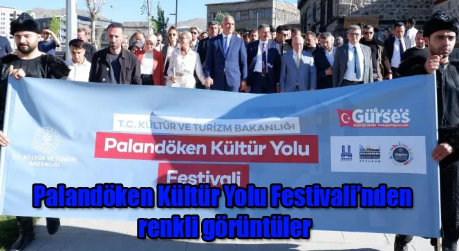 Palandöken Kültür Yolu Festivali’nden renkli görüntüler