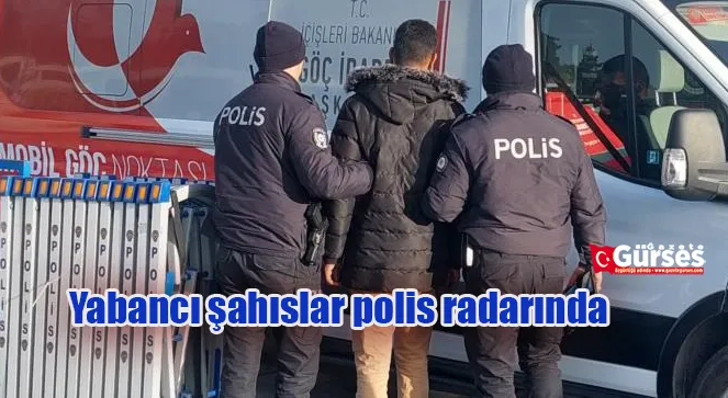 Yabancı şahıslar polis radarında