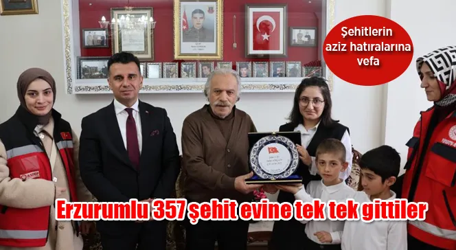 Şehitlerin aziz hatıralarına vefa