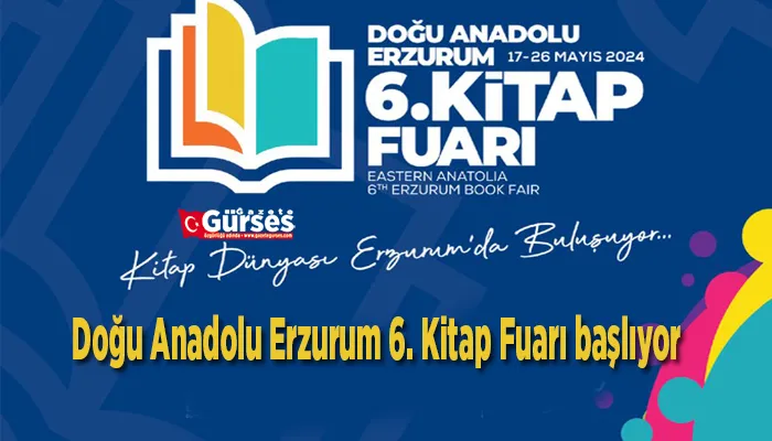 Doğu Anadolu Erzurum 6. Kitap Fuarı başlıyor