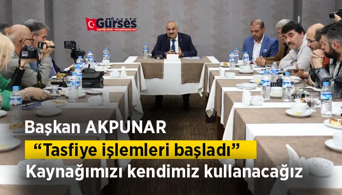 Başkan Akpunar, Aziziye Belediyesi’nin borçlarını açıkladı