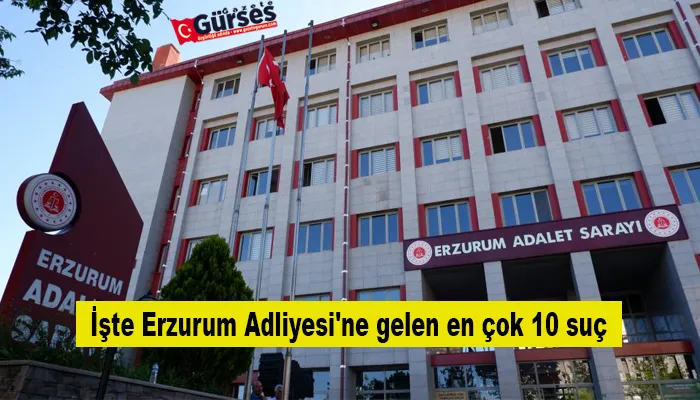 İşte Erzurum Adliyesi