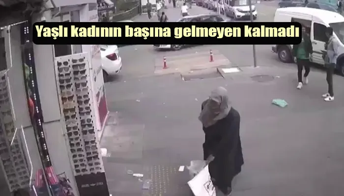 Yaşlı kadının başına gelmeyen kalmadı