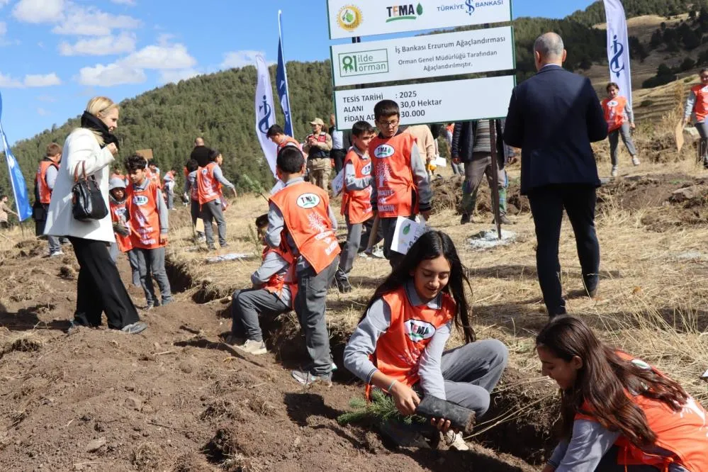 ‘81 İlde 81 Orman’ projesinde sonbahar dikimleri başladı