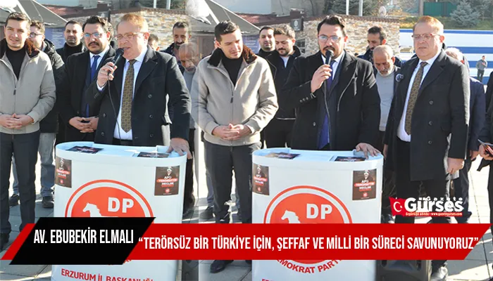 “Terörsüz Bir Türkiye İçin, Şeffaf ve Milli Bir Süreci Savunuyoruz”