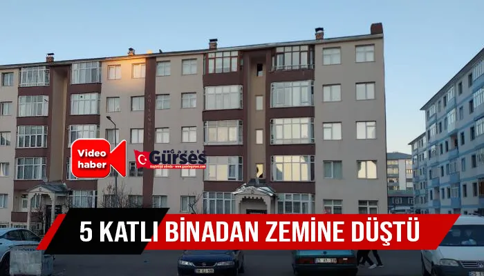 Tamir ettiği bacayı kontrol için çatıya çıktı, 5 katlı binadan zemine düştü