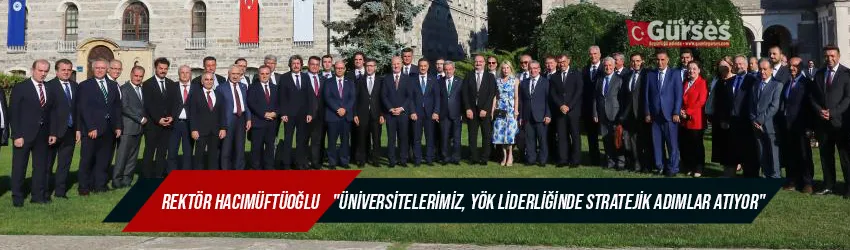 Rektör Hacımüftüoğlu: 