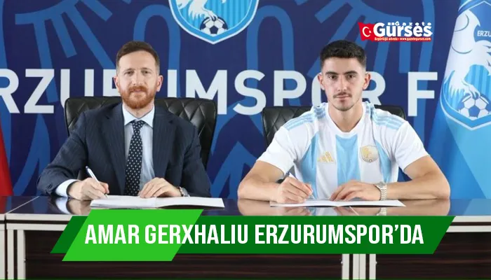 Amar Gerxhaliu Erzurumspor’da