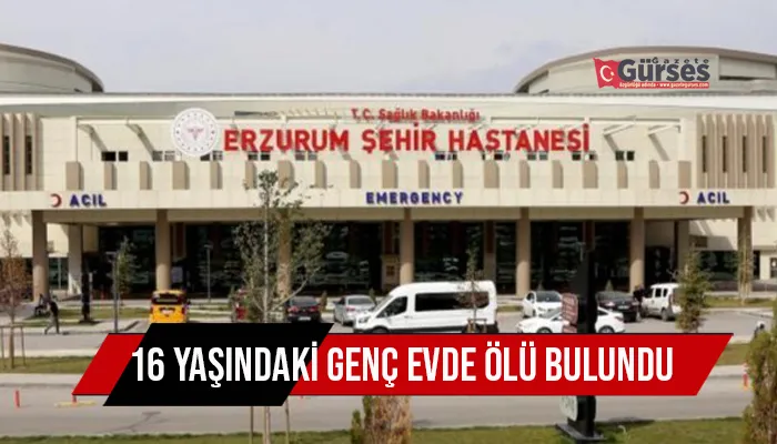 16 yaşındaki genç evde ölü bulundu