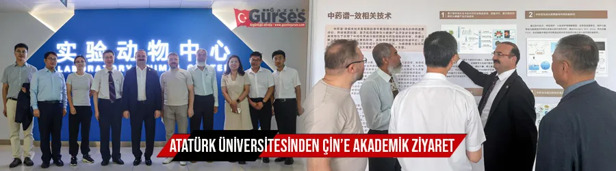 Atatürk Üniversitesinden Çin’e akademik ziyaret