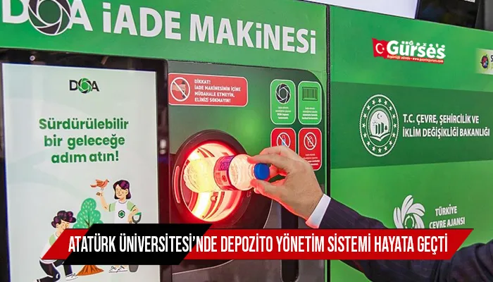 Atatürk Üniversitesi’nde depozito yönetim sistemi hayata geçti