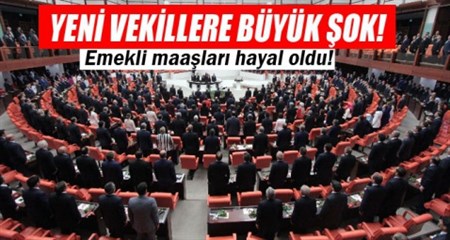 Yeni vekillere büyük sok!