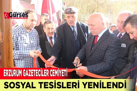 ERZURUM GAZETECILER CEMIYETI YENILENDI