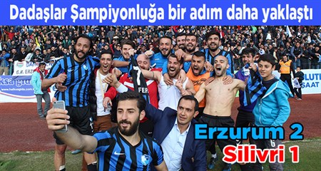 SPOR TOTO 3. LIG – B.B. ERZURUMSPOR: 2 – SILIVRISPOR: 1