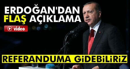 Erdogan: AB müzakereleri için referanduma gidebiliriz