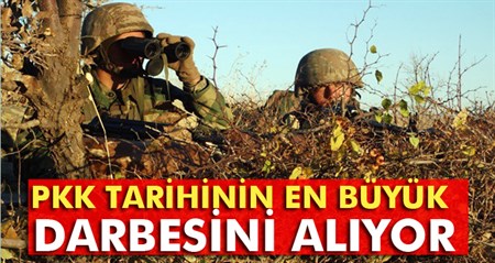 PKK tarihinin en büyük darbesini aliyor