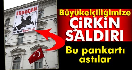 Türkiye’nin Viyana Büyükelçiligine saldiri