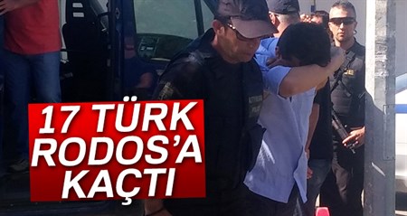 17 Türk Rodos adasina kaçti