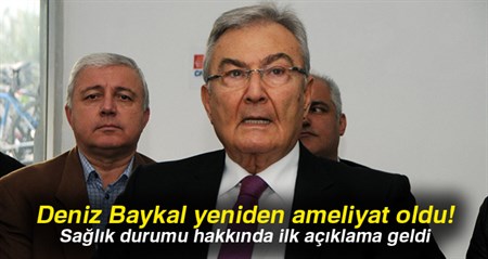 Ameliyata alinan Deniz Baykal