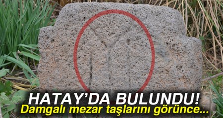 Hatay’da Kayi Boyu damgali mezarlar bulundu