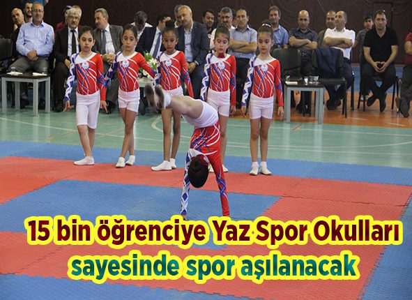 15 bin ögrenciye Yaz Spor Okullari sayesinde spor asilanacak
