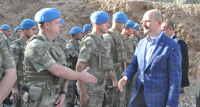 Bakan Soylu, Irak sinirinda