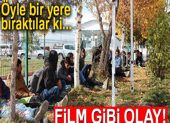 Film gibi olay! Ankara diye Ardahan’a biraktilar