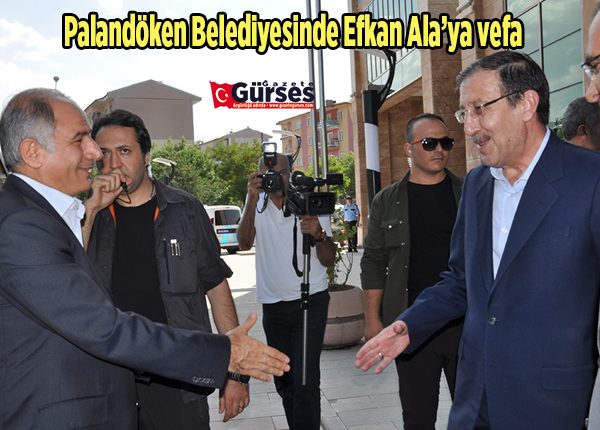 Palandöken Belediyesinde Efkan Ala’ya vefa