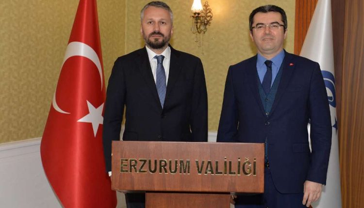 Romanya Büyükelçisi Gabriel Sopanda, Vali Memis’i ziyaret etti