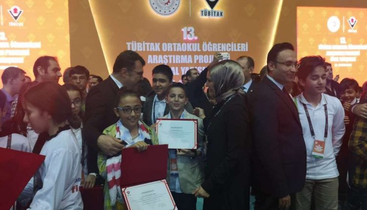 Tübitak Türkiye finalinde Erzurum rüzgari