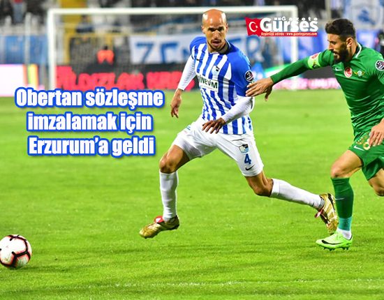 BB Erzurumspor Obertan’da mutlu sona ulasti