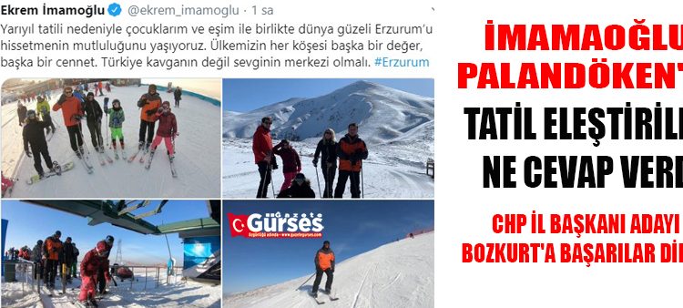 IMAMAOGLU PALANDÖKEN’DE