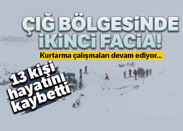 Çig bölgesinde ikinci facia