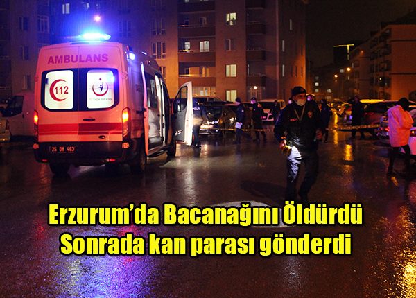 Bacanagina olan 25 bin lira borcunu, onu öldürdükten sonra “kan parasi” diye gönderdi