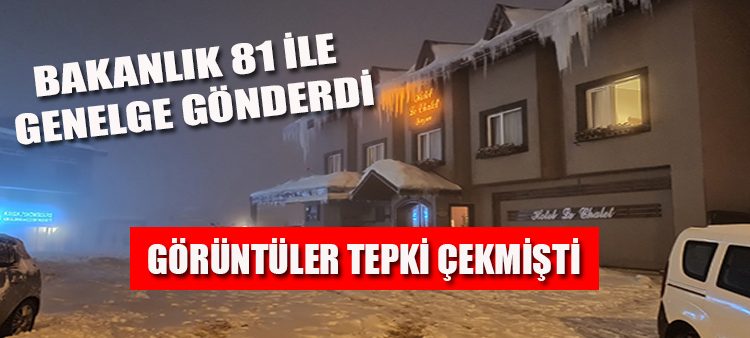 Içisleri Bakanligi’ndan 81 Il valiligine kayak otelleri/ tesisleri ile ilgili ek genelge