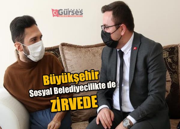 Büyüksehir Sosyal Belediyecilikte de zirvede