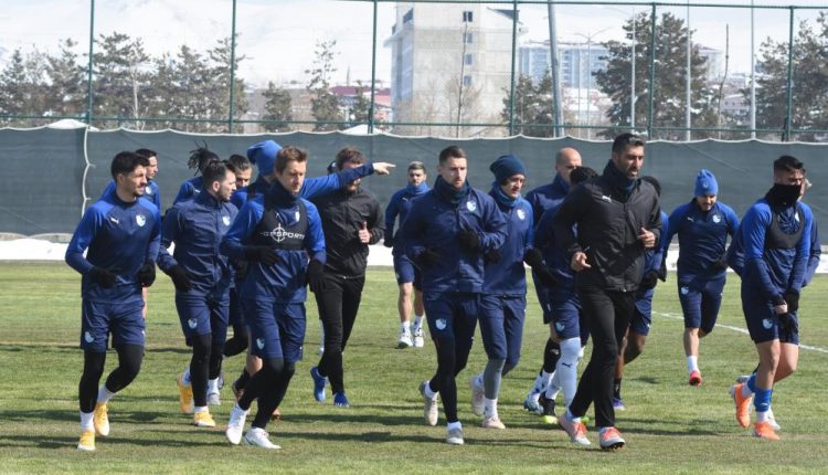 BB Erzurumspor’da Trabzonspor maçi hazirliklari