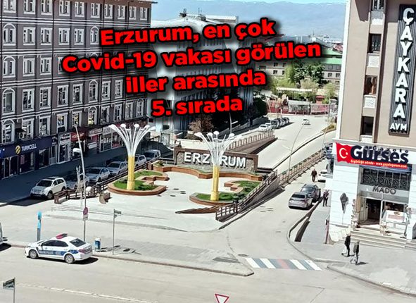 Erzurum’da korkutan vaka sayisi