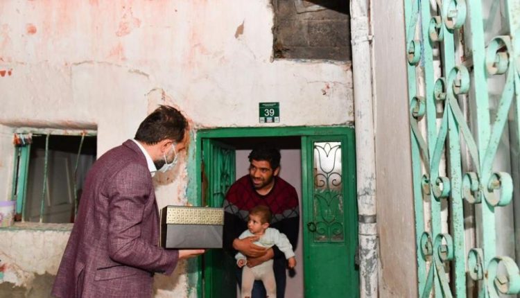 Baskan Uçar bir kez daha gönüllere girdi